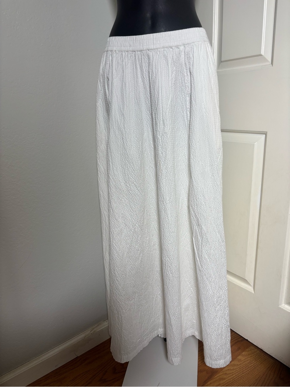 a new day White Maxi Skirt with Elastic Waistband - Picture 2 of 9